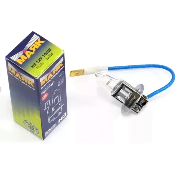 Лампа H3 12В 100w МАЯК-0