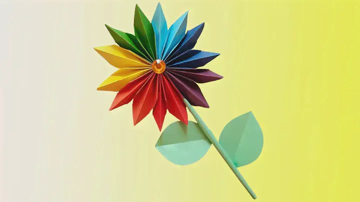 Как сделать цветик семицветик из бумаги своими руками. How To Make Flower Out Of Paper - Easy!