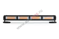 Маяк светодиодный 10-30V 4/4 двусторонний COB (желтый) 46,5 см