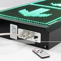 Маяк световой универсальный c дистанционным пультом управления, из стали в порошковой покраске, черный