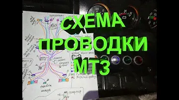 СХЕМА ПРОВОДКИ МТЗ И ПРОЧИЕ ТРАКТОРА + АВТО