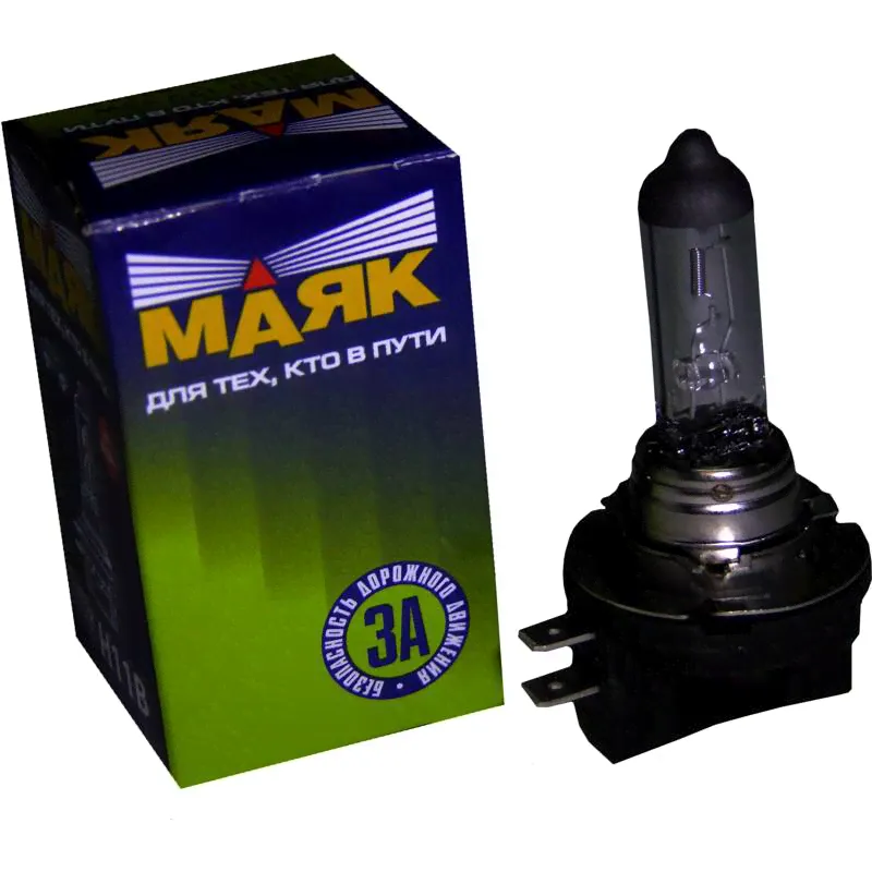 Лампа МАЯК H11 (12V- 55W) 52110