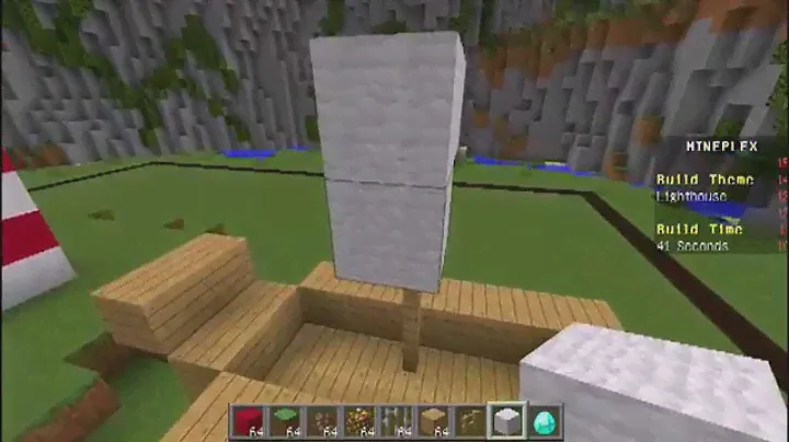 Пиксель арт и Маяк МАСТЕРА СТРОИТЕЛИ #3 - Minecraft