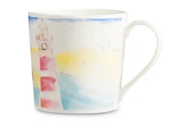 Кружка Just Mugs Dorset Морской пейзаж Маяк 400 мл, фарфор костяной, 00010716731