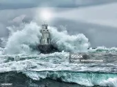 Маяк И Шторм — стоковые фотографии и другие картинки Маяк - Маяк, Буря, Море