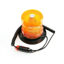 Проблесковый светодиодный маяк, желтый, 12-24V