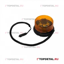 Маяк импульсный 12В/24В автожелтый светодиодный в прикуриватель (LED) САКУРА