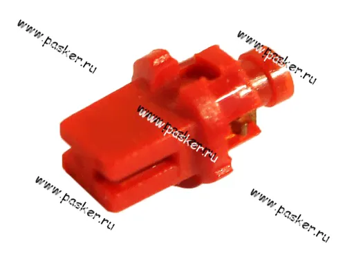 Лампа светодиод 12V BAX8.7d T5-R Маяк 1SMD красная