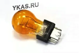 Лампа МАЯК 12V А 12-21+5 W21/5W W2,5x16q (уп.10шт) оранжевый