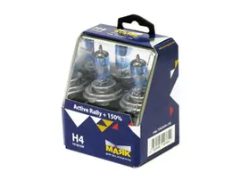 Лампа МАЯК Active H4 60/55W P43t Rally +150% (Silver) 12v (к-кт 2шт)