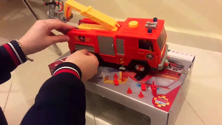 Fireman Sam - Deluxe Jupiter Playset Simba Toys