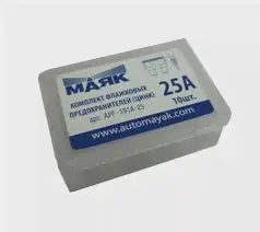 Предохранители "Мини" "МАЯК" (1 шт., 25А)