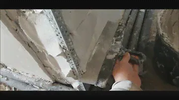 Штукатурка углов // Штукатурка дверных проемов // Установка подрозетников