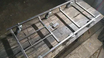Подкат под машину своими руками. Тележка слесаря. Трапик. DIY