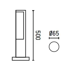 Faro 75522 — Лампа маяк BERET-1 LED
