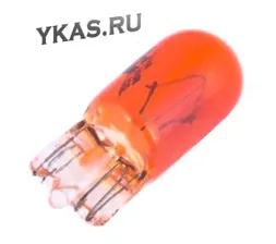 Лампа МАЯК 12V А 12-5 W5W W2.1x9.5d оранжевый