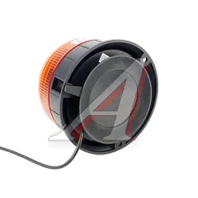 Маяк импульсный 12/24V (40 светодиодов) 3 режима на магните желтый LED LT