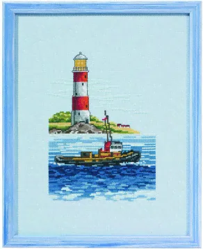 Лодка и маяк-0
