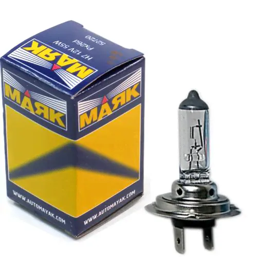 Лампа H7 12V 55W МАЯК (Маякавто)-0