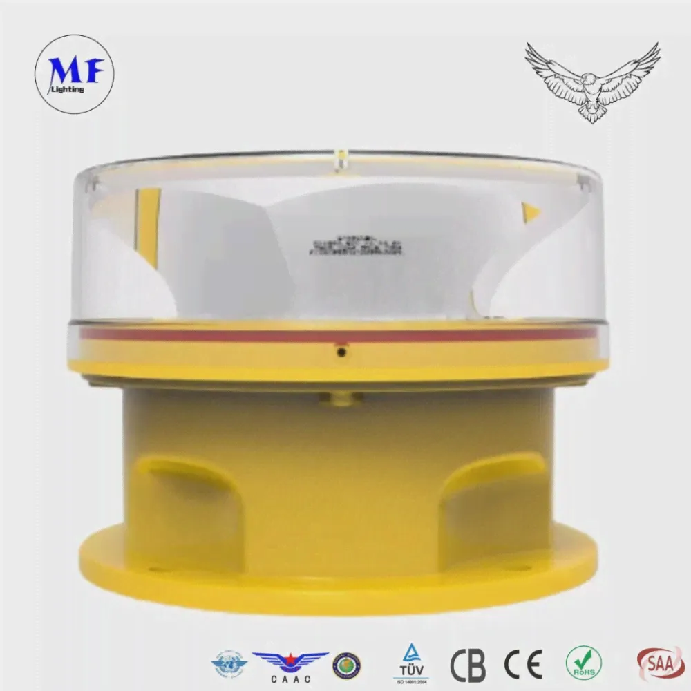 240km/H Скорость ветра DC12V-48V AC110 240V IP66 Светодиодный белый маяк для предупреждения о воздушных судах, авиации, препятствиях для ветряных турбин, ангаров, аэропортов-1
