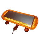 Светодиодный маяк люстра 48 Ватт SMD оранжевый 54 см на магните 12-24 Вольт ip67