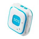 Мини GPS трекер/GPS маяк кулон Reachfar RF-V28 White-Blue