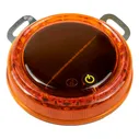 Маяк светодиодный на солнечной батарее 16LED D=105мм МАГНИТ + КРОНШТЕЙН /2