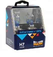 Лампы H7 12V 55 72720AC МАЯК Active+130% 72720AC+130