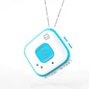 Мини GPS трекер/GPS маяк кулон Reachfar RF-V28 White-Blue