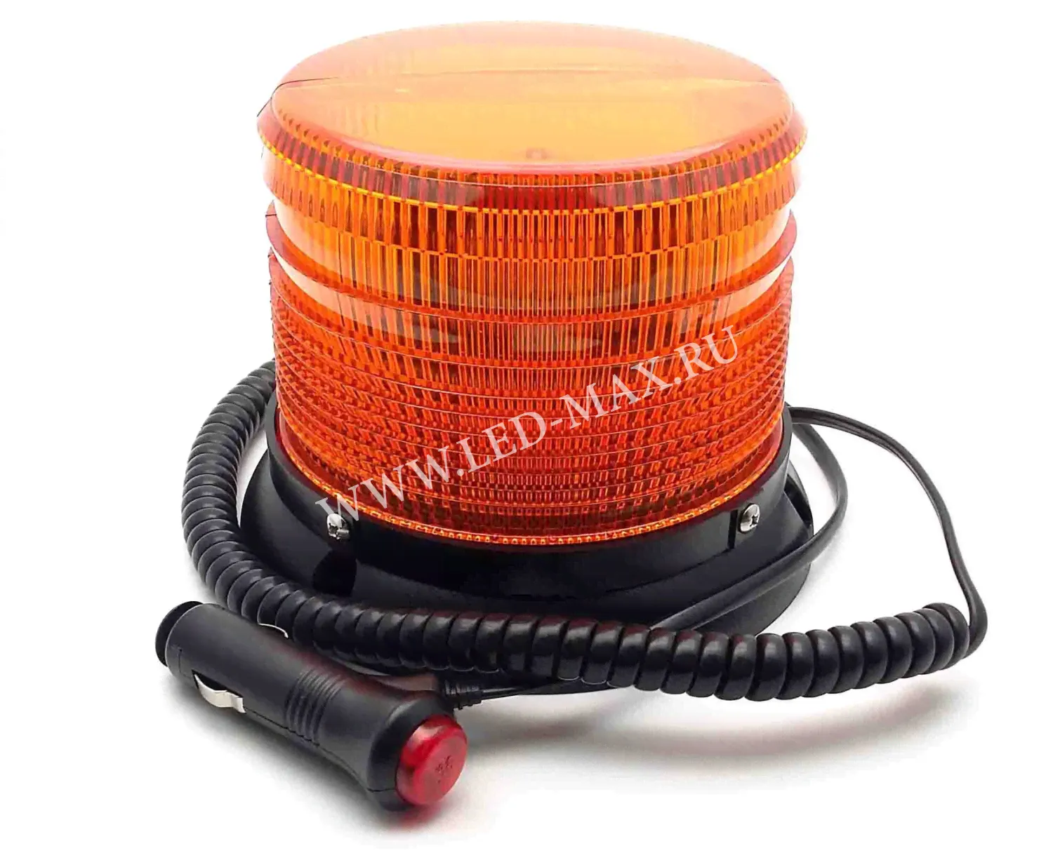 Проблесковый жёлтый маяк LED-0